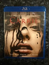 Carrie (Blu-ray, 2013) Chloe Grace-Moretz - VERY GOOD