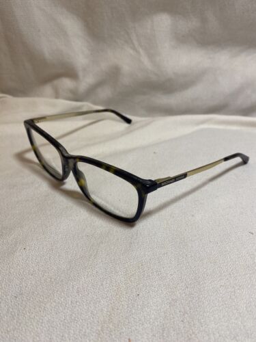 MK MICHAEL KORS 3106 54d15 35 Gold/Brown Glass Frame -Damaged Repair Parts - Picture 1 of 10
