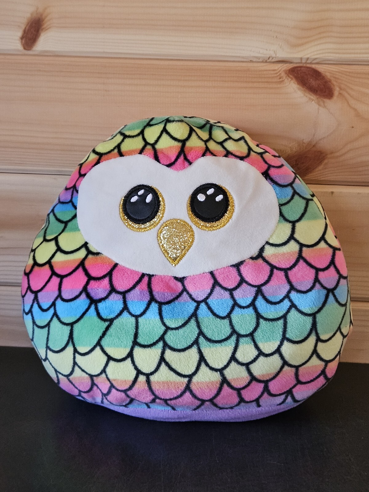 TY Owen Owl - Squish-A-Boo Plush Toy