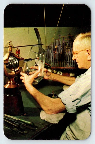 Steuben Glass Corning Glass Center Corning New York Vintage Postcard BAS-19