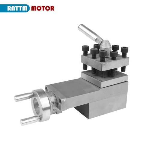 Lathe Turning Tool Holder Machine Tool Slide Rest Compound Rest Assembly WM210 - Picture 2 of 6