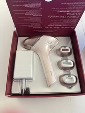 Philips Lumea 9000 Series IPL Hair Removal 4 Attachments Cordless Boxed BRI 958
