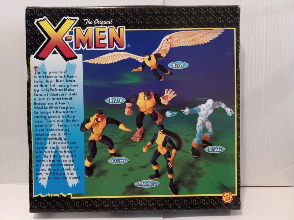 MARVEL COLLECTOR EDITIONS - ORIGINAL X-MEN BOXED SET - TOY BIZ - ALL MIB - 1997 - Image 2 of 4