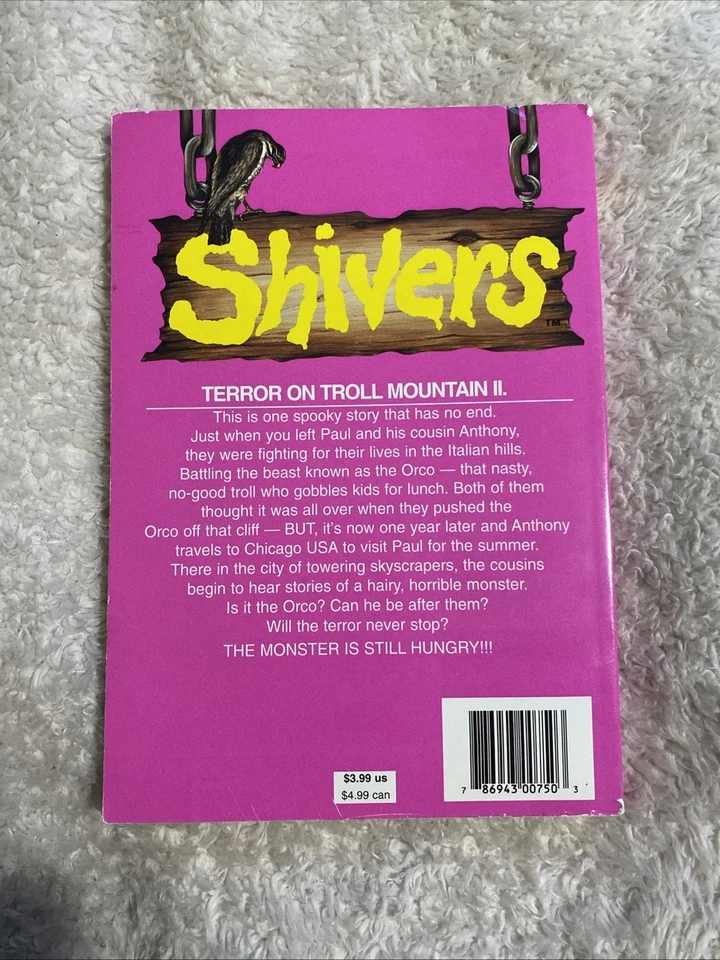 Shivers #31 Shriek Home Chicago by M.D. Spenser VTG 90s Horror Paperback Book - Image 2 of 4
