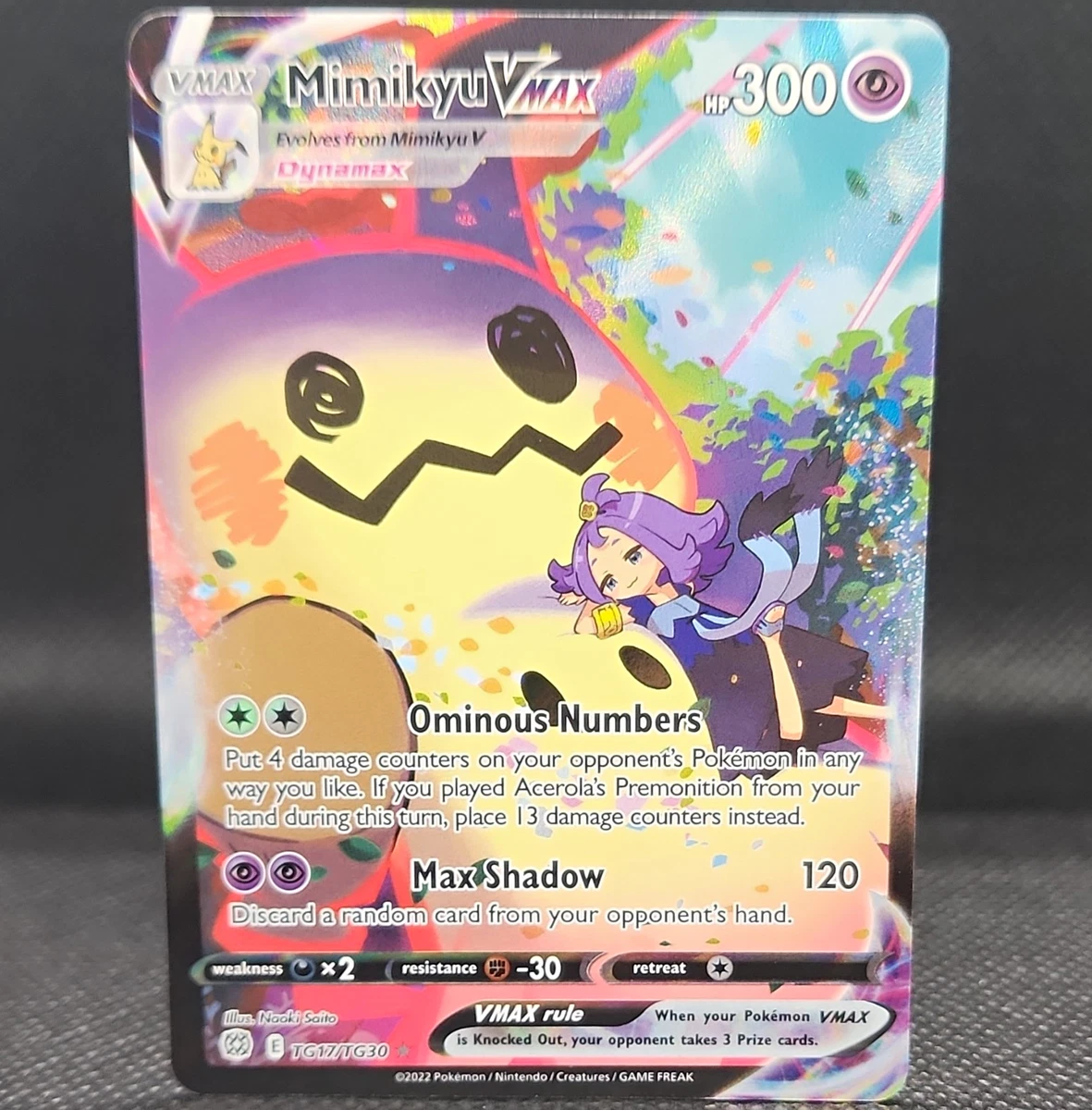 Mimikyu VMAX Pokémon TCG Cards for sale | eBay