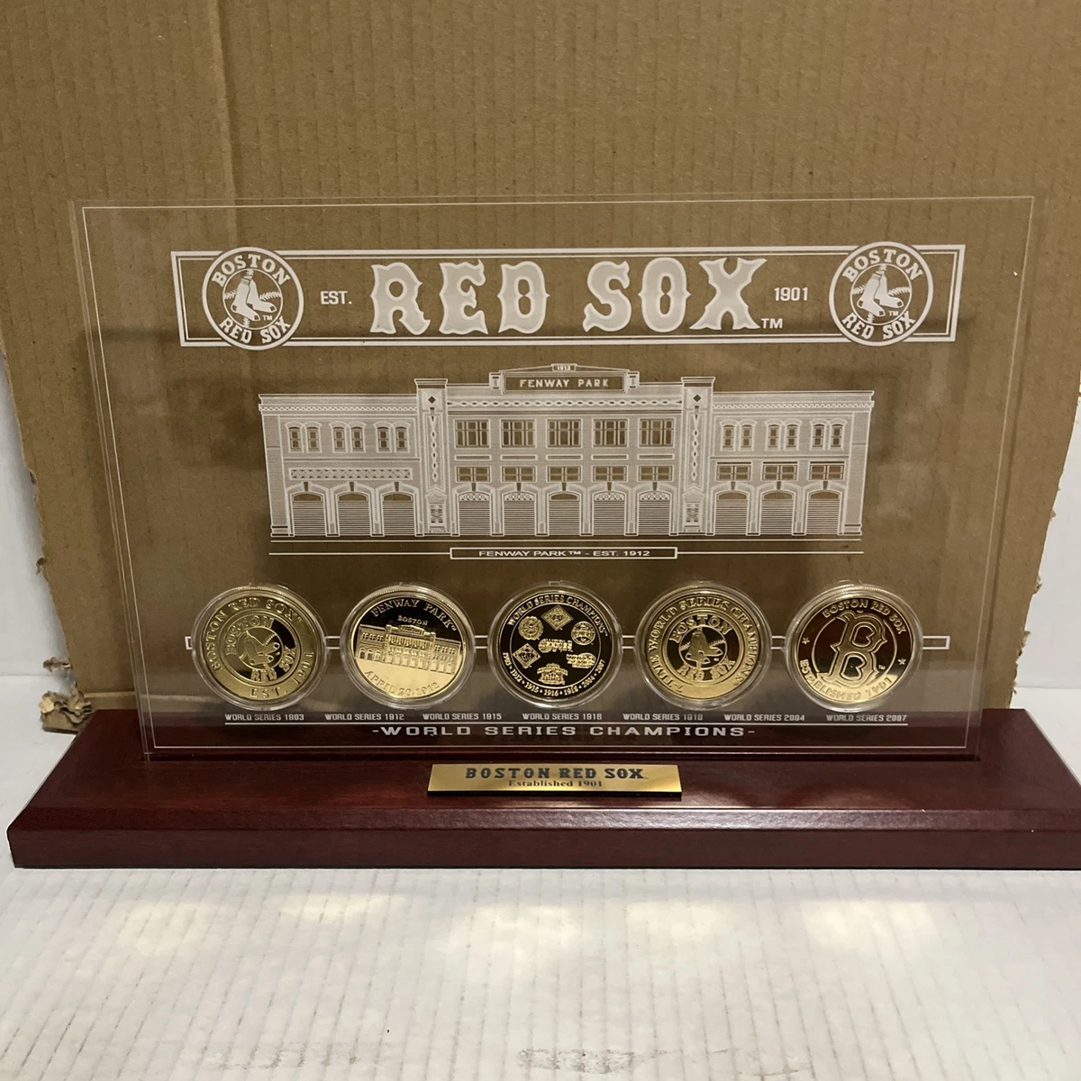 Highland Mint World Series Boston Red Sox MLB Fan Apparel 