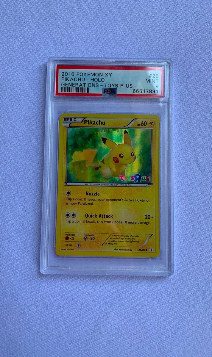 Pikachu Pokémon TCG PSA XY Collectible Card Games for sale - eBay