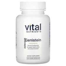 Genistein, 60  Vegan Capsules (125 mg per Capsule)
