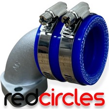 PIT BIKE RUBINETTO COLLETTORE ASPIRAZIONE E ADATTATORE PER NIBBI, KEIHIN MIKUNI 160cc 170cc