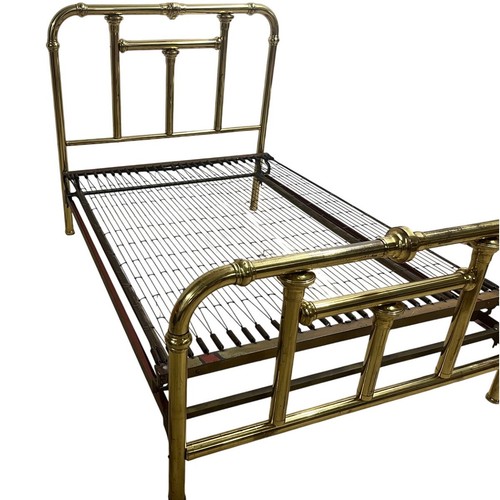 Vintage Brass Tone Full Bed Frame