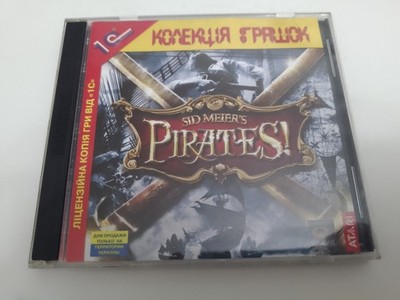 Sid Meiers Pirates PC GAME CD 1C License russian vintage retro games Питары