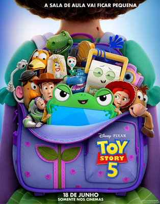 Disney Pixar Toy Story 5 Movie Poster 11x14 Woody Buzz Lightyear