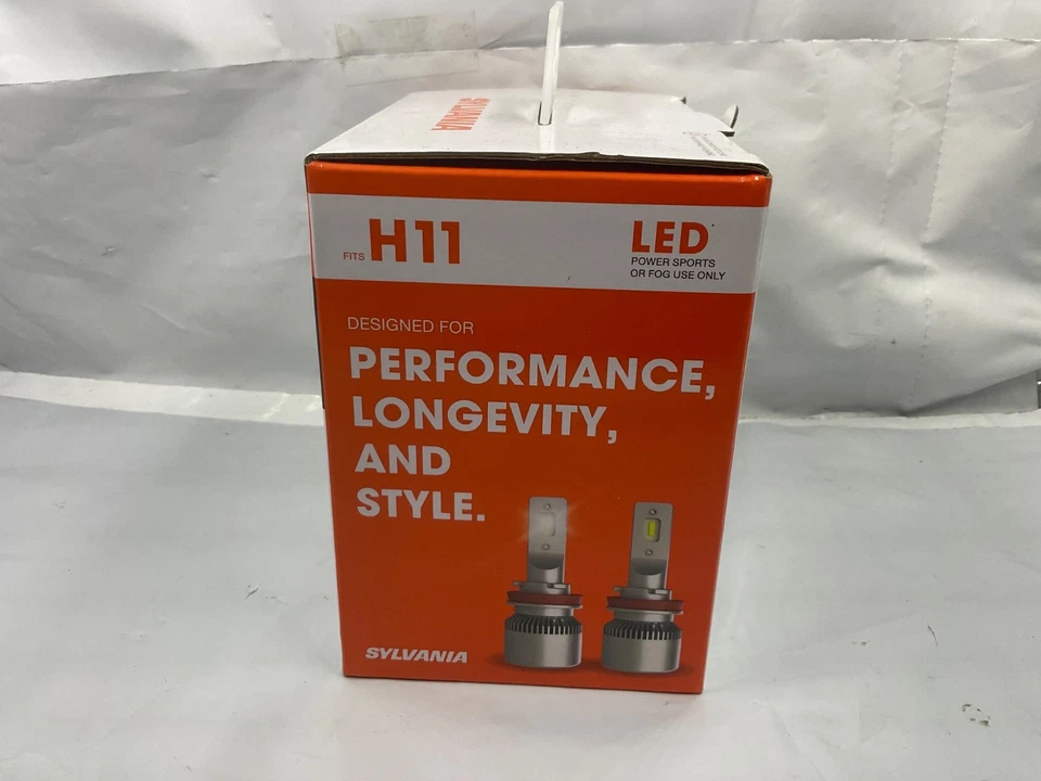Sylvania H11 LED Powersport Headlight Bulbs Off-Road / Fog Lights - 2 PC - Image 2 of 4