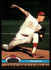 Tim Smith 1992 Stadium Club Dome #176 Athletics MLB READ FREE SHIP AutographDen