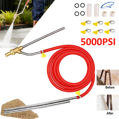 #ad #ad 5000 PSI Sandblasting Kit Pressure Washer Sand Blaster Power Blaster Attachment $30.99