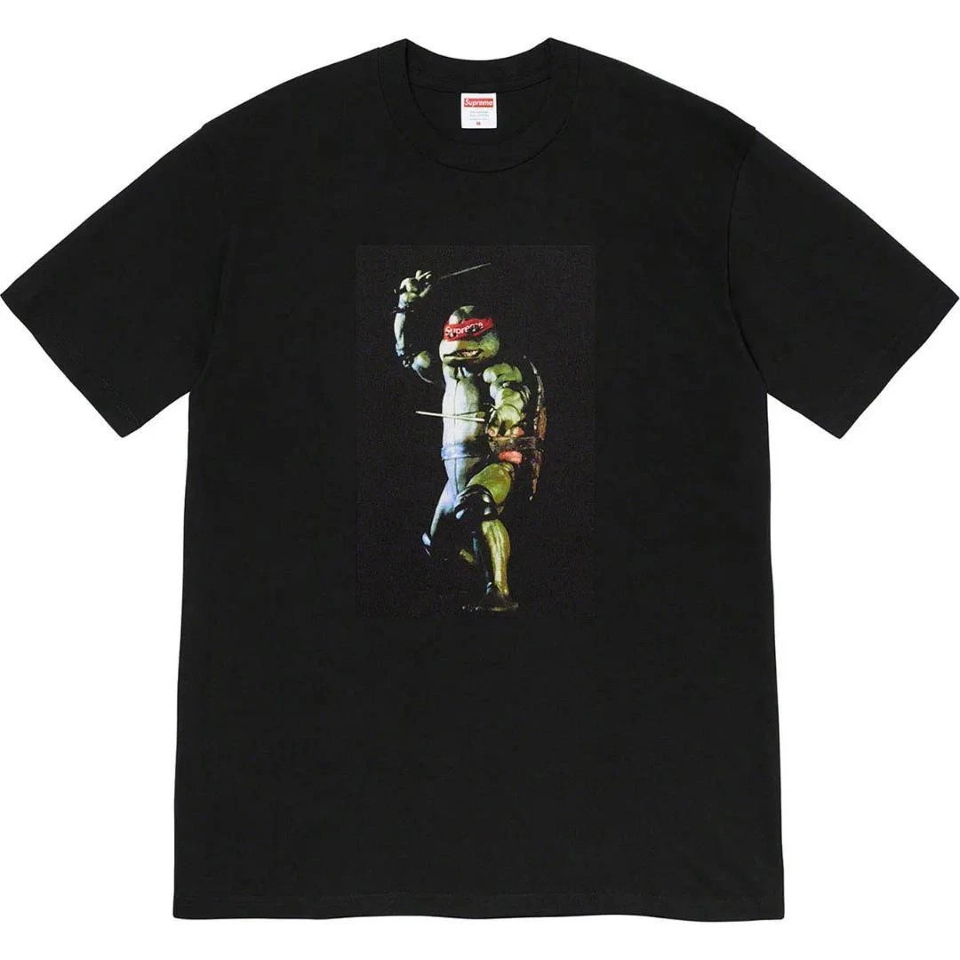 T shirt noir Supreme Raphael taille M noir Supreme Raphael noir tortues mutantes