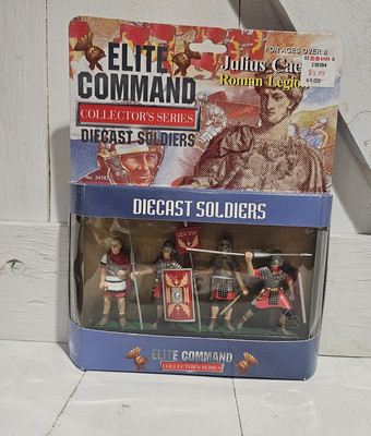 Elite Command Julius Caesar Diecast Soldiers NIB