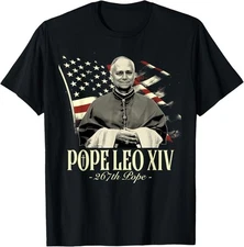 Cardinal Robert Prevost 2025 New Pope Leo XIV  Unisex T-Shirt