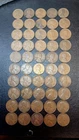 Lincoln Wheat Penny Lot 50pc 1910-1935 Mixed Mint Marks P,D,S, semi key dates
