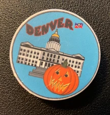 Personal Gaming Chip Halloween in Denver 2014 - (Larry & Menina Noble)