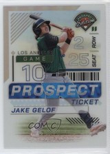 2024 Panini Prospect Edition Silver Prizm Jake Gelof #196 tj1