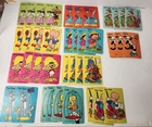 lot of 39 WHITMAN LOONEY TUNES Cards 1970s Not complete (has creases)