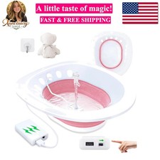 Electric Sitz Bath, Sitz Bath for Hemorrhoids, Sitz Bath for Toilet Seat, Sit...