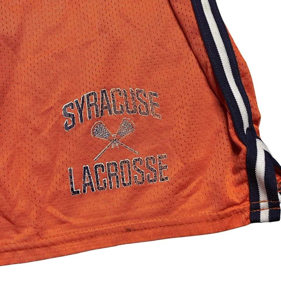 Шорты лакросс Syracuse University M оранжевые винтажные сделано в США обмен хлопка - Изображение 2 из 4