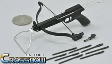 1/6 Crossbow Archer Arrows Prop for 12In Action Figure Model Toy Gift