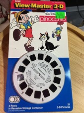 View Master Walt Disney s Pinocchio 3D 3 Reel Set 3052