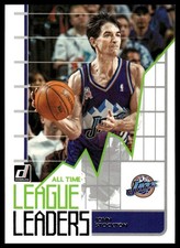2020-21 Donruss #8 John Stockton All Time League Leaders