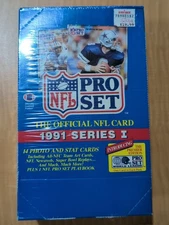 36 Packs / 1991 Pro Set Series 1 NFL Football Sealed Box