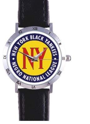 NEW YORK BLACK YANKEES WATCH:BASEBALL,NEGRO LEAGUE,HARLEMSTARS,RARE COLLECTIBLE!