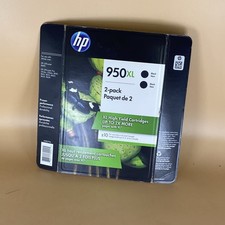 ONLY 1 Left  GENUINE HP 950XL Black Ink Cartridges CR317-80017 - Expired 2020