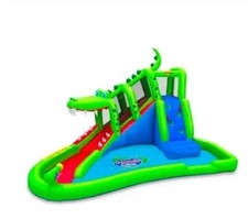 Happy Hop Crocodile Cave Adventure Inflatable Waterslide castle RP£365
