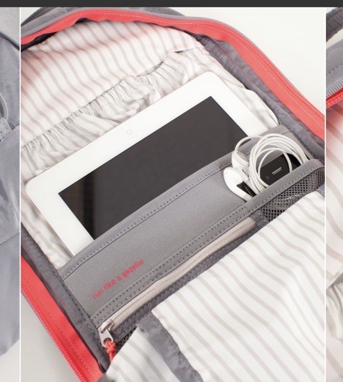 Lululemon Run From Work Backpack Beachy Floral Em… - image 2