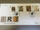 GB STAMPS RARE FIRST DAY COVER 1993 MODERN ART PORTRAIT GALLERY