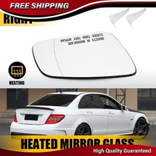 For Mercedes-Benz C250 C230 C300 C350 C63 AMG 2008-12 Heated Mirror Glass Right
