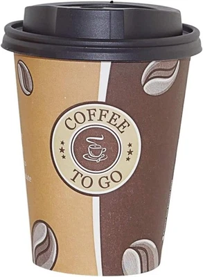 GASTRO-BEDARF-GUTHEIL Kaffeebecher to go Pappbecher coffee to go Becher 300ml