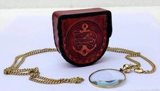 Necklace Chain Magnifying Glass, Optical Magnifier Lens Monocle for Library .US.