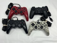 PS3 Controller Lot Third Party Wired Tested Working