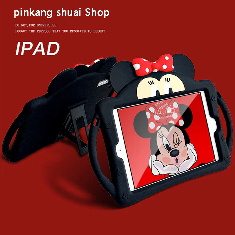 Minnie Mouse Handle Taipa Silicon Soft Bracket TabletCase For Apple iPad mini123 - Image 3 of 4