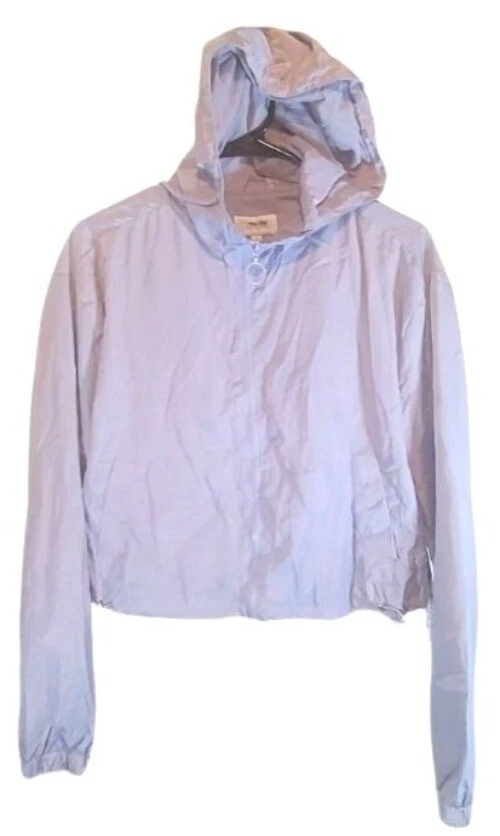 Veste coupe vent New Look Supreme gris/lavande taille L neuve avec étiquette