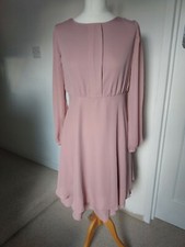 ASOS LIGHT PINK MATERNITY DRESS, SIZE 12