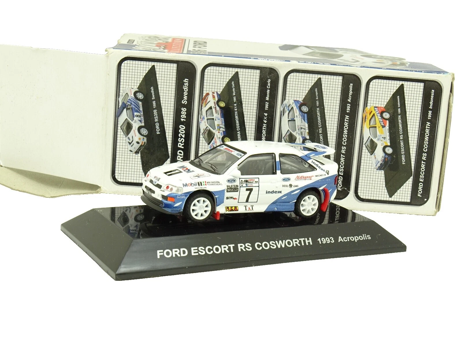 Ford 1:64 escala Diecast coches de rally