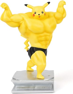 Pokémon Pikachu Figure Statue Figurine Bodybuilding, Toy Gift. NEW!ð¥ | eBay