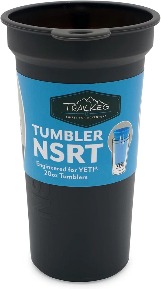 Tumbler NSRT, Food Grade Silicone Tumbler Cup Insert Fits Yeti Rambler 20Oz, for