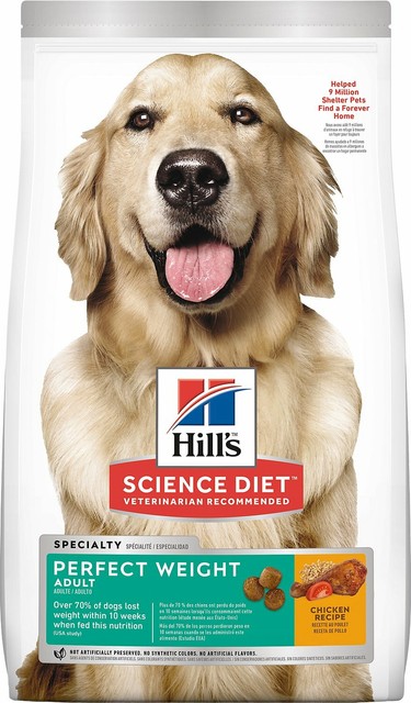 Hills Science Diet Adult Weight Chicken Recipe Dry Dog Food 285 Lb Bag