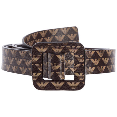 Vtg Emporio Armani EA Italy Womens Pebble Leather Belt  display picture 1