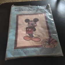 Paragon Needlepunch Embroidery Disney "Hi I'm Mickey" Kit